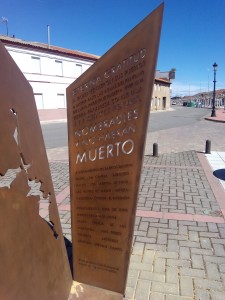 Fotografía del Monumento, de la web del Ayuntamiento de Bustillo del Páramo